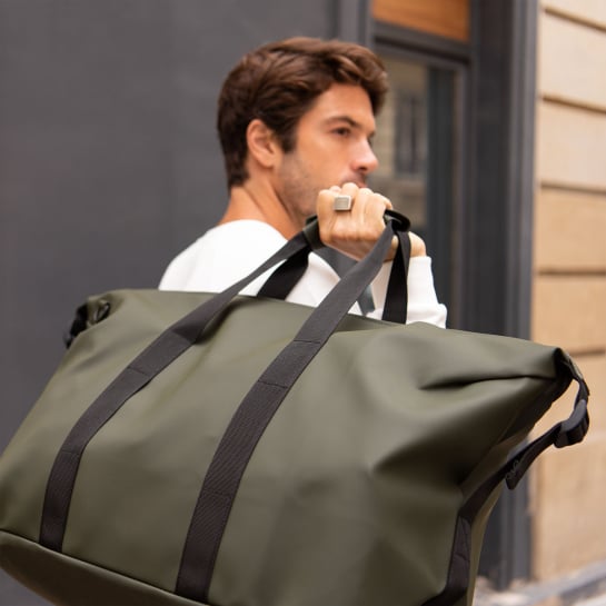 Sac de voyage weekender – Rains, sac imperméable 36L design avec grand compartiment, idéal pour escapades urbaines