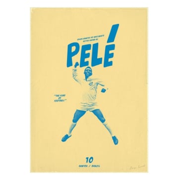 Affiche d'art Pelé (image 2)