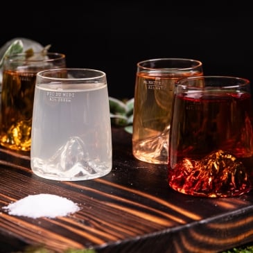 Set de 4 shooters Topographic (image 2)