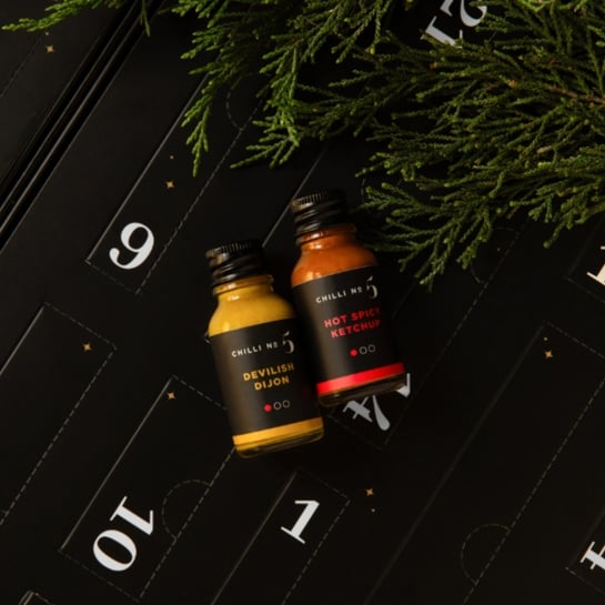 Calendrier de l'Avent sauces piquantes - Les Raffineurs