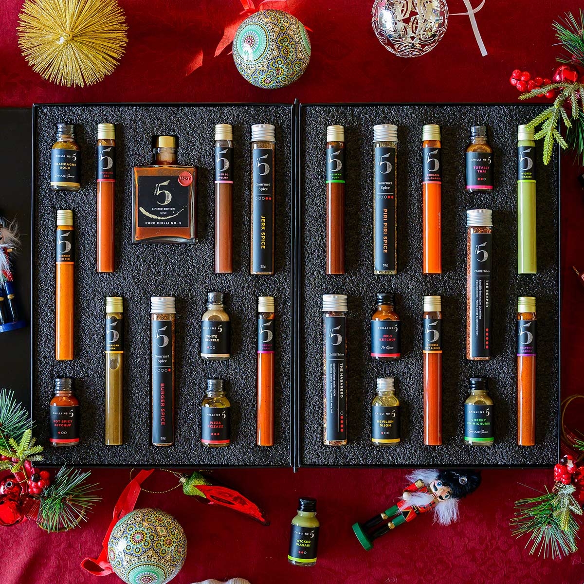 Calendrier de l'Avent sauces piquantes - Les Raffineurs