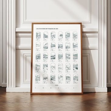 Affiche Les stations mythiques de ski (image 2)