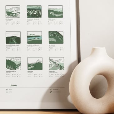 Affiche tour de France - Cadeau fan de vélo - Les Raffineurs Image 30702