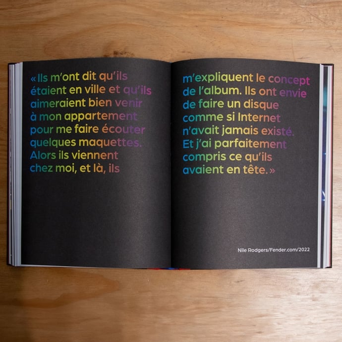 Livre Daft Punk HACHETTE – Genèse du groupe électro, 240 pages d'archives, interviews et archives visuelles uniques