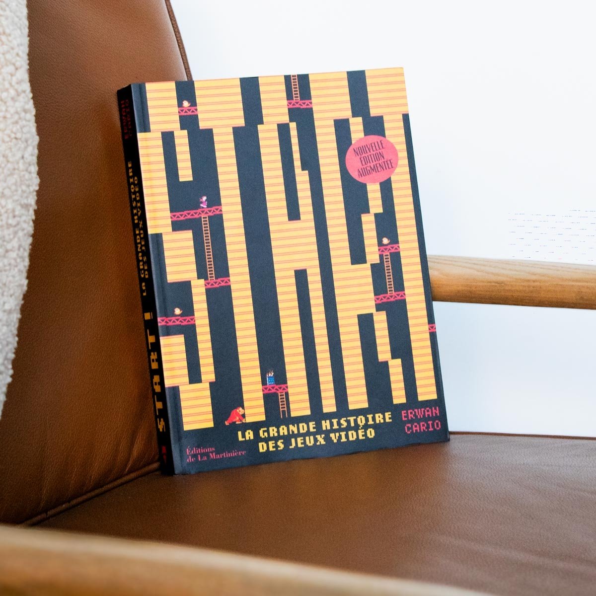 Livre Histoire des Jeux Vidéo Editions La Martinière – De Pong à Fortnite, culture geek et nostalgie, 288 pages