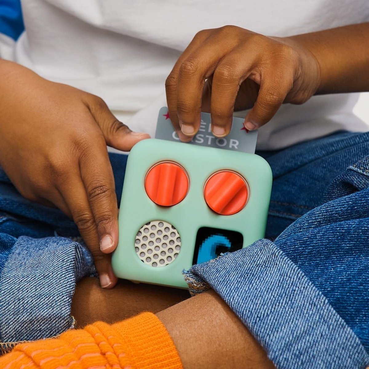 Raconteur d'Histoires Yoto Mini - Lecteur Audio Sans Écran | Contes, Musique & Éducation - Autonomie 14h