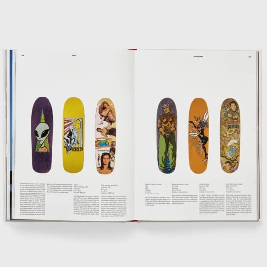 Livre Skateboard Phaidon – Histoire et évolution du skate en anglais, 240 pages & 300 photos, Jonathan Olivares
