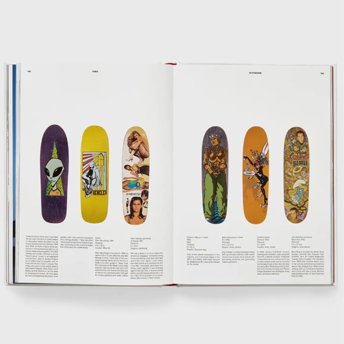 Livre Skateboard Phaidon – Histoire et évolution du skate en anglais, 240 pages & 300 photos, Jonathan Olivares