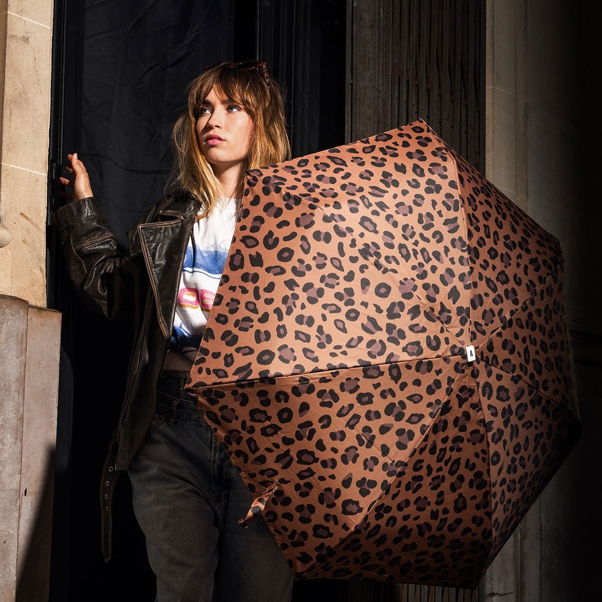 Micro-Parapluie Anatole – Compact, 7 baleines en fibre et carbone, déperlant et robuste contre le vent