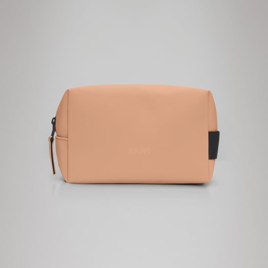 Trousse de toilette Rains – Étanche & compacte, fermeture zippée, tissu PU imperméable – Design danois minimaliste