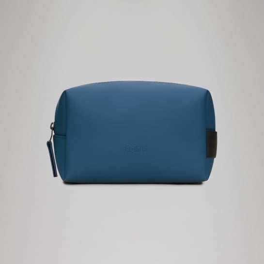 Trousse de toilette Rains – Étanche & compacte, fermeture zippée, tissu PU imperméable – Design danois minimaliste