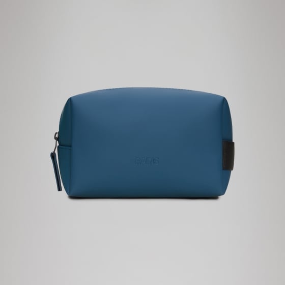 Trousse de toilette Rains – Étanche & compacte, fermeture zippée, tissu PU imperméable – Design danois minimaliste