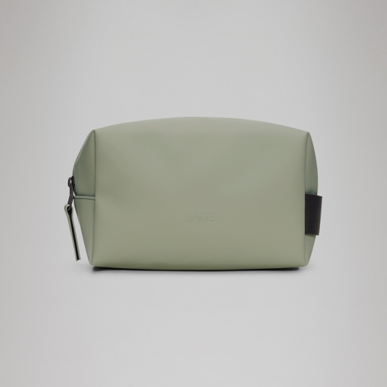 Trousse de toilette Rains – Étanche & compacte, fermeture zippée, tissu PU imperméable – Design danois minimaliste