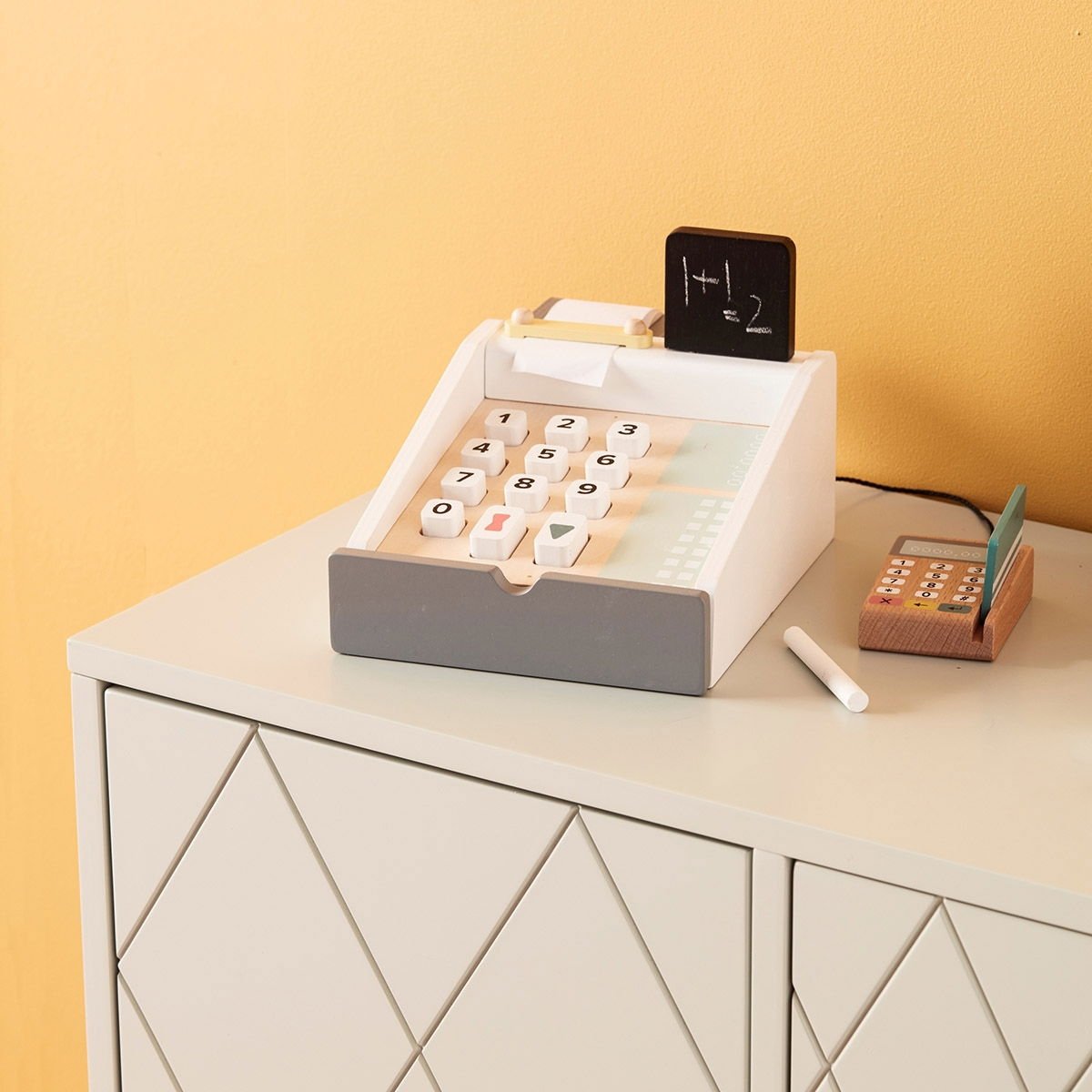 Caisse enregistreuse en bois - Les Raffineurs