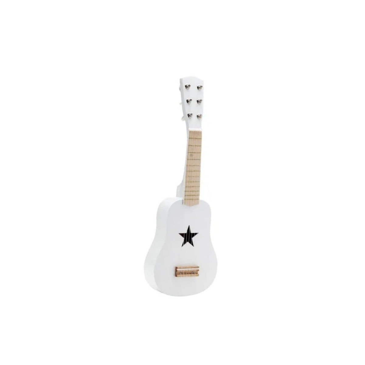 Mini Guitare Enfant Kids Concept - Instrument Musical | Bois de Tilleul - 6 Cordes & Design Authentique - Blanc - Bois (Kids Concept) - Image 7