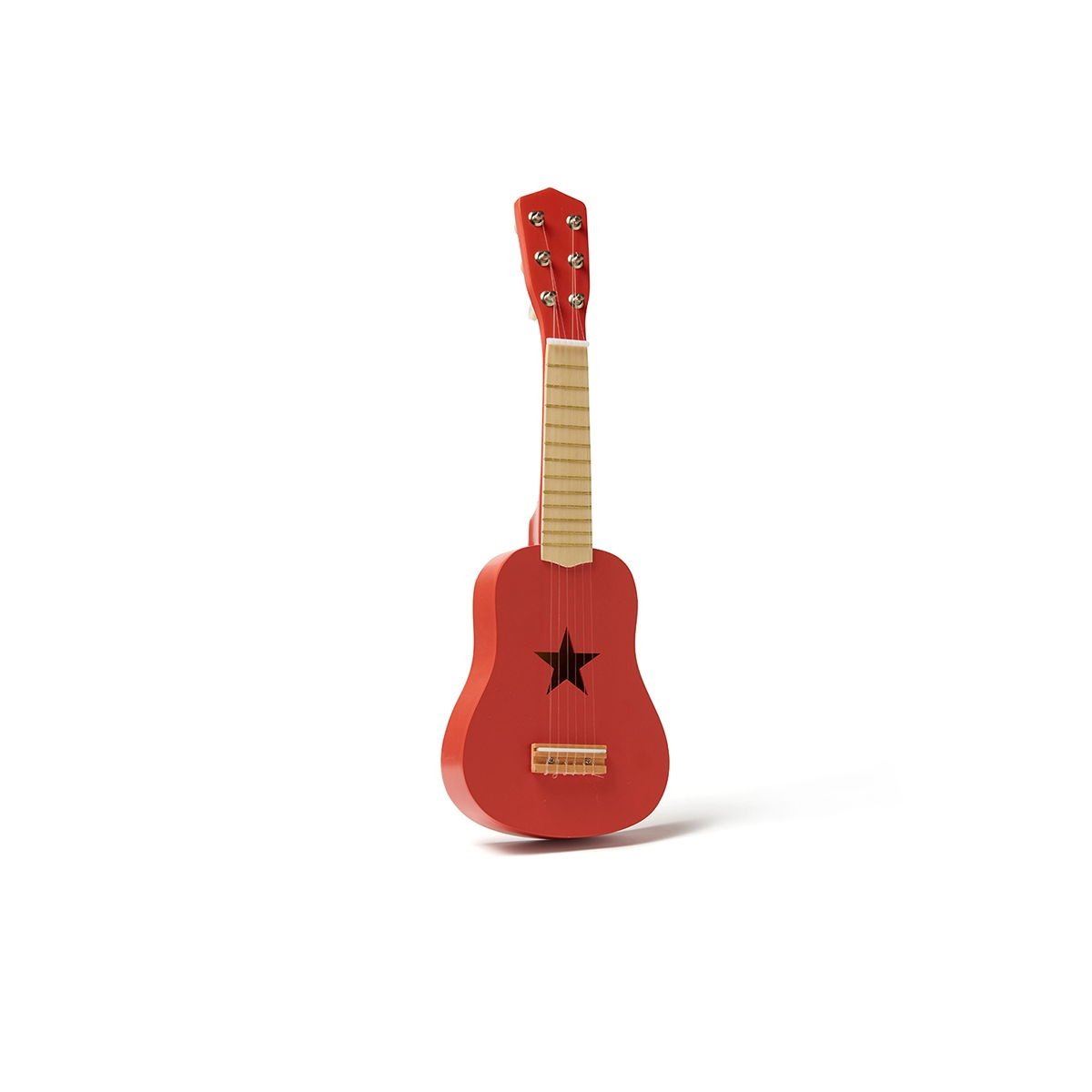 Mini Guitare Enfant Kids Concept - Instrument Musical | Bois de Tilleul - 6 Cordes & Design Authentique - Blanc - Bois (Kids Concept) - Image 8