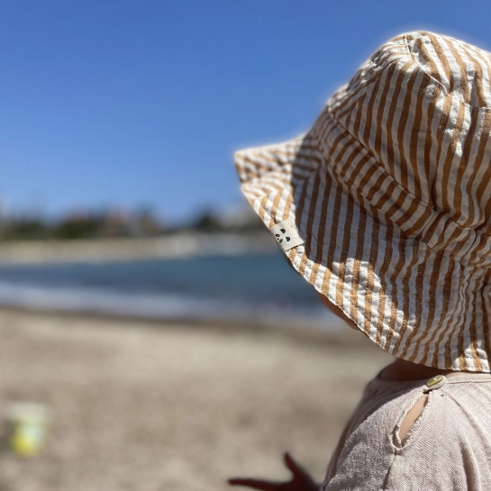 Bob réversible en coton bio - Les Raffineurs