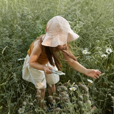 Chapeau de soleil en coton bio Image 33243