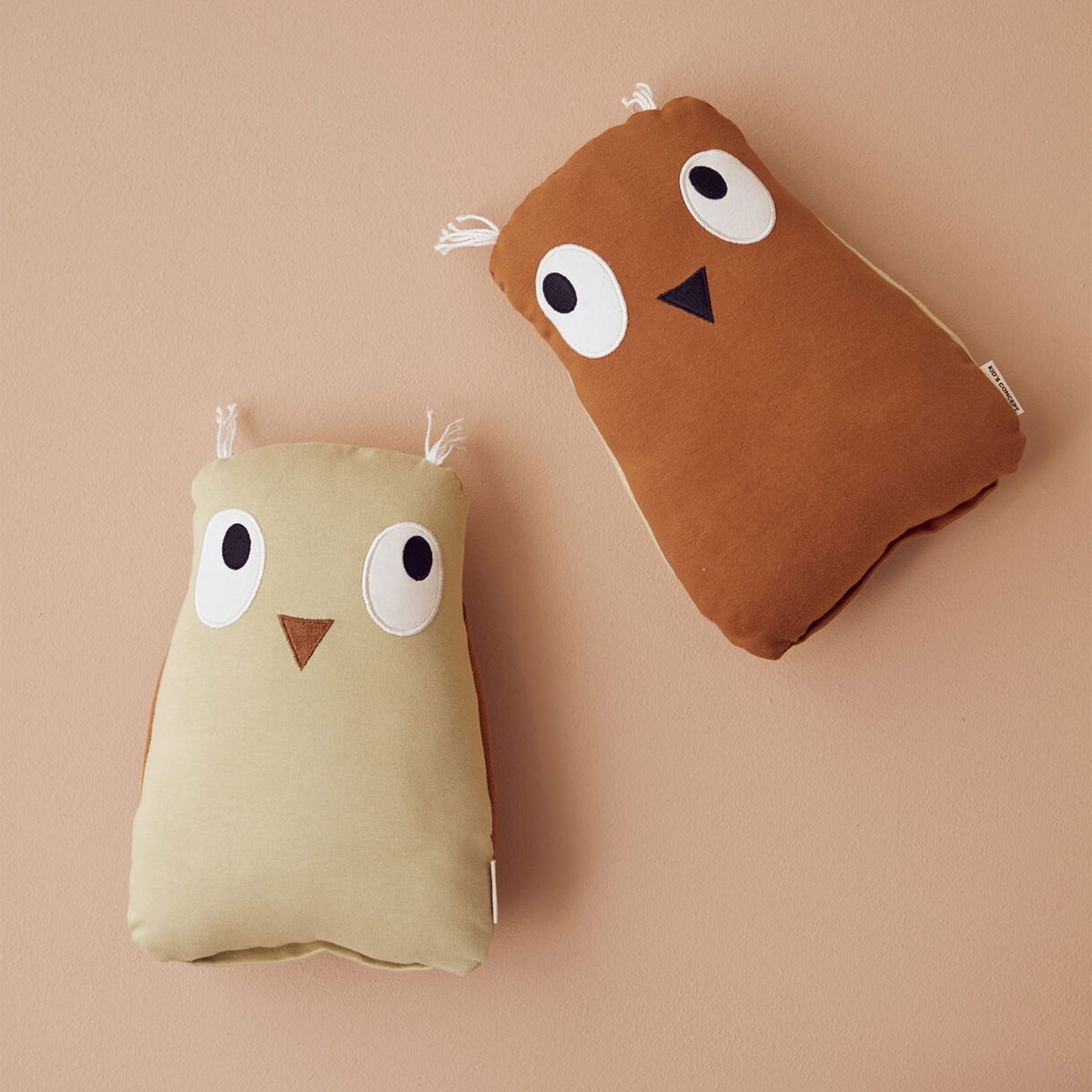 Peluche hibou - Kids Concept - Beige - Beige (Kids Concept) - Image 2