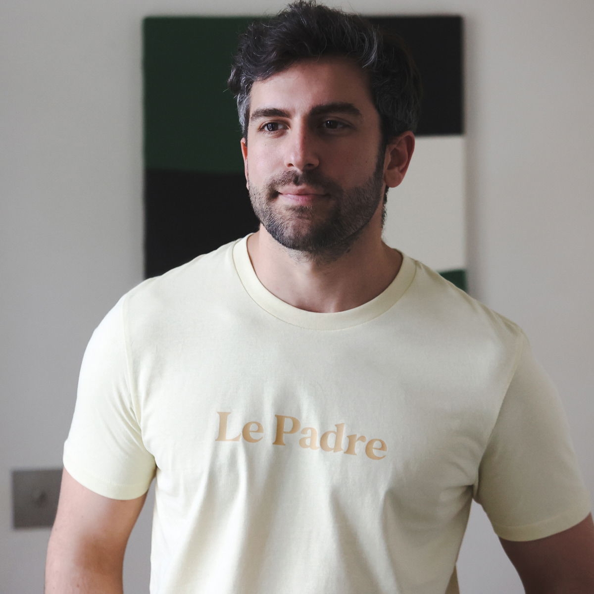 Affaire De Famille - T-shirt Le Padre - pastel - Affaire De Famille - S - Jaune - Coton Biologique - Jaune - S - Coton Biologique