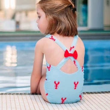 Maillot de bain à motifs marins
