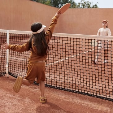 Set de raquettes de tennis en bois (image 2)