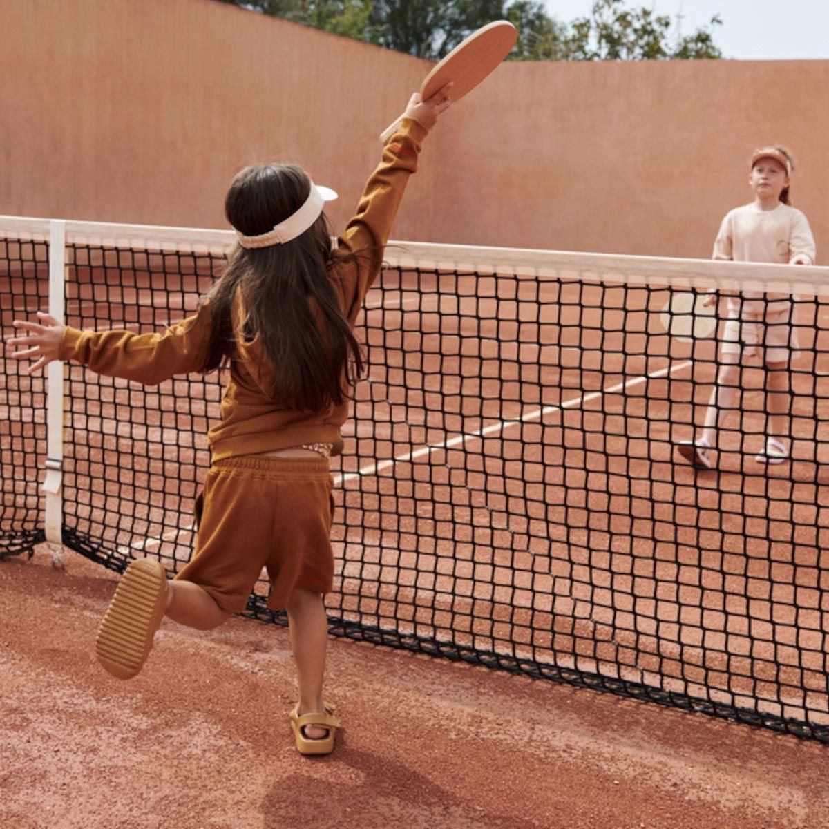Set de raquettes de tennis en bois - Les Raffineurs
