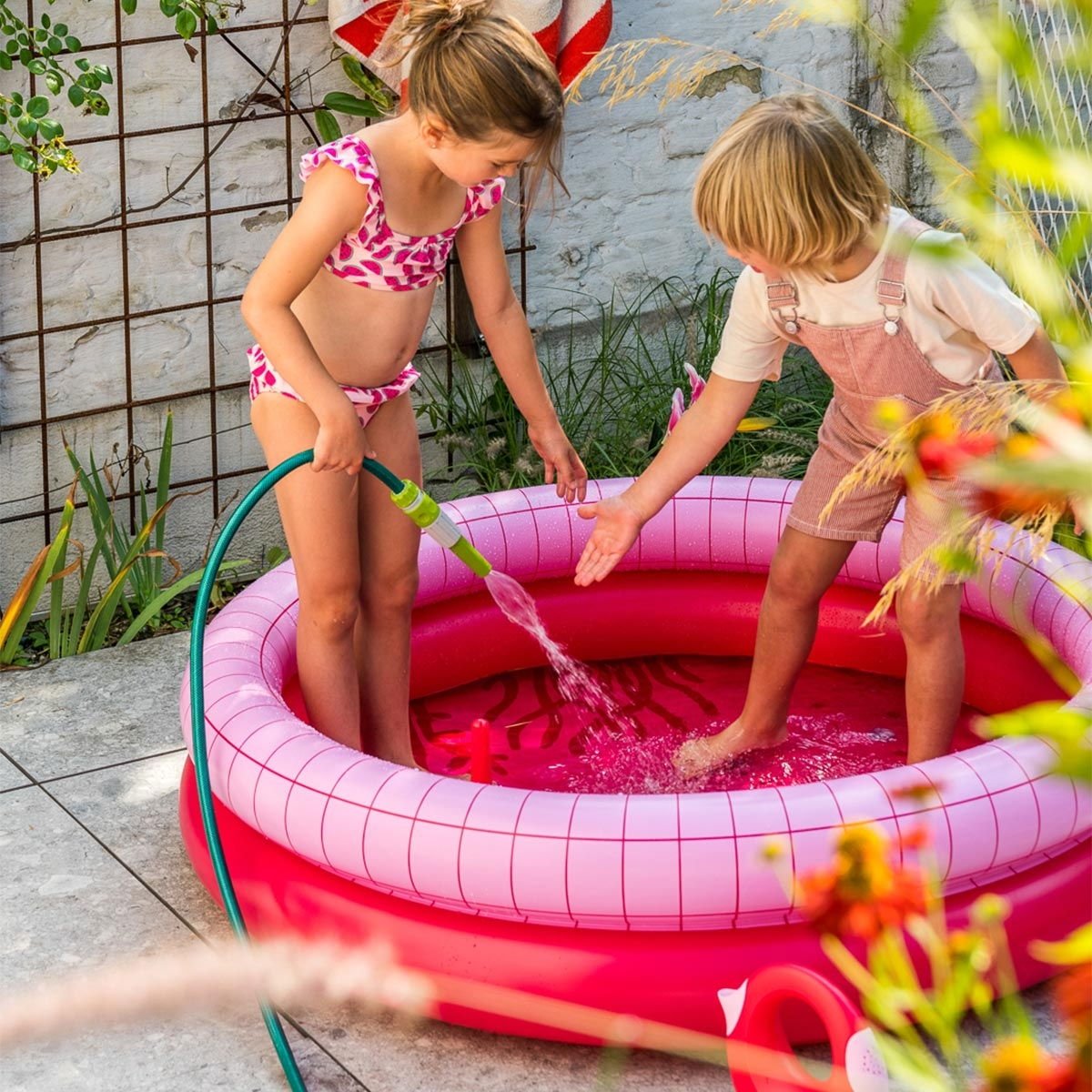 Piscine gonflable flashy - Quut - 80 x 20 cm - Bleu - 80 x 20 cm - Bleu (Quut) - Image 2