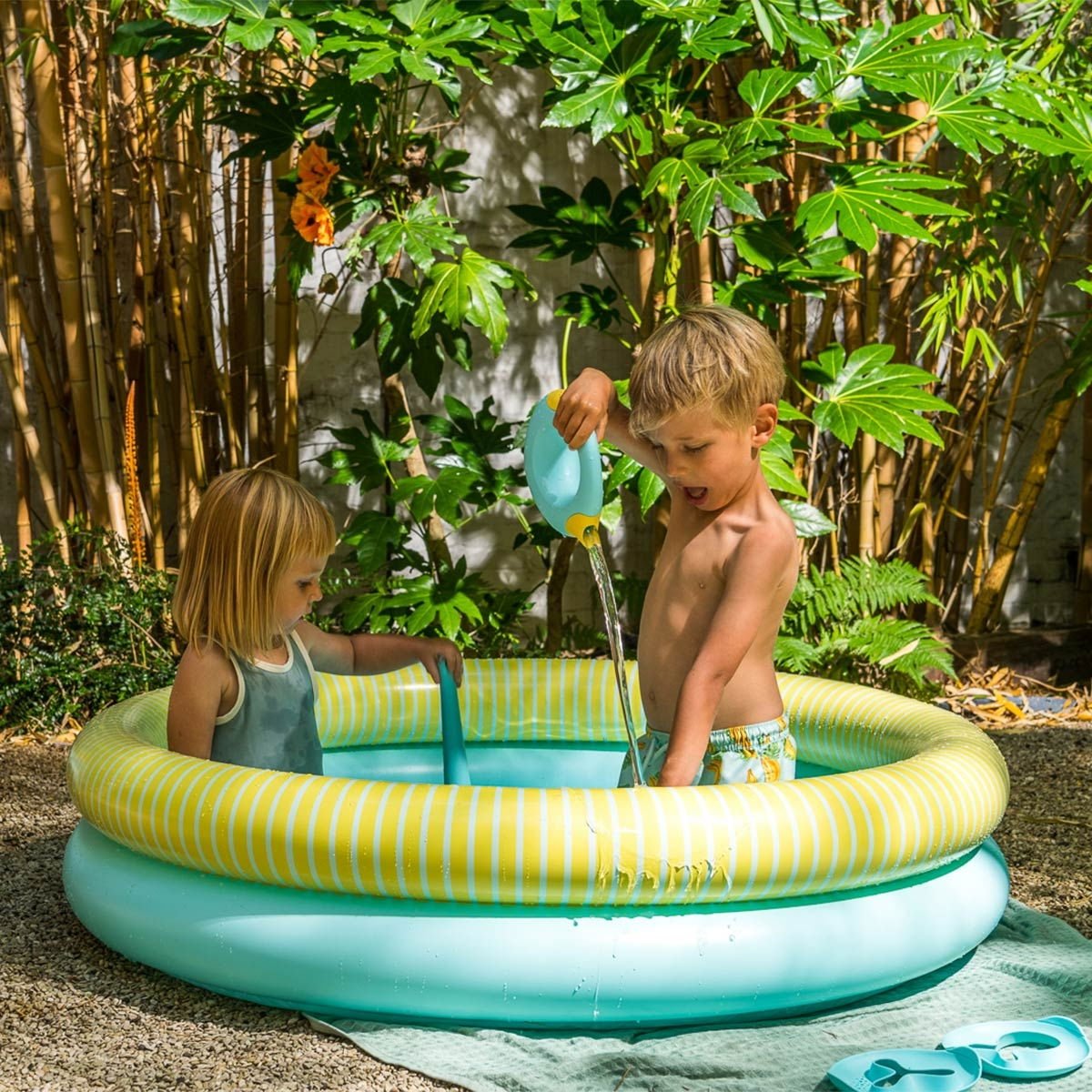 Piscine gonflable flashy - Quut - 80 x 20 cm - Bleu - 80 x 20 cm - Bleu (Quut) - Image 4
