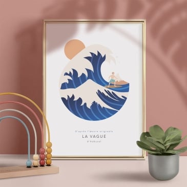 Affiche œuvre d’art revisitée (image 2)