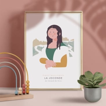 Affiche œuvre d’art revisitée Image 35827