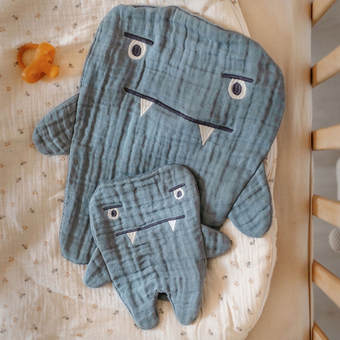 Duo de doudous en forme d’animaux - Les Raffineurs