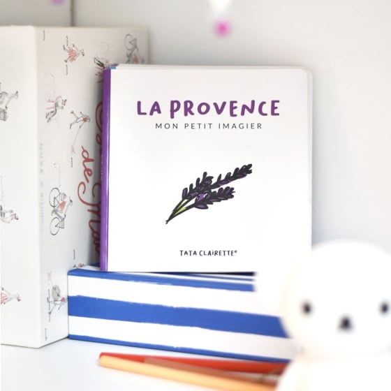 Imagier villes & régions Tata Clairette - Illustrations faites main - Éveil et découverte locale