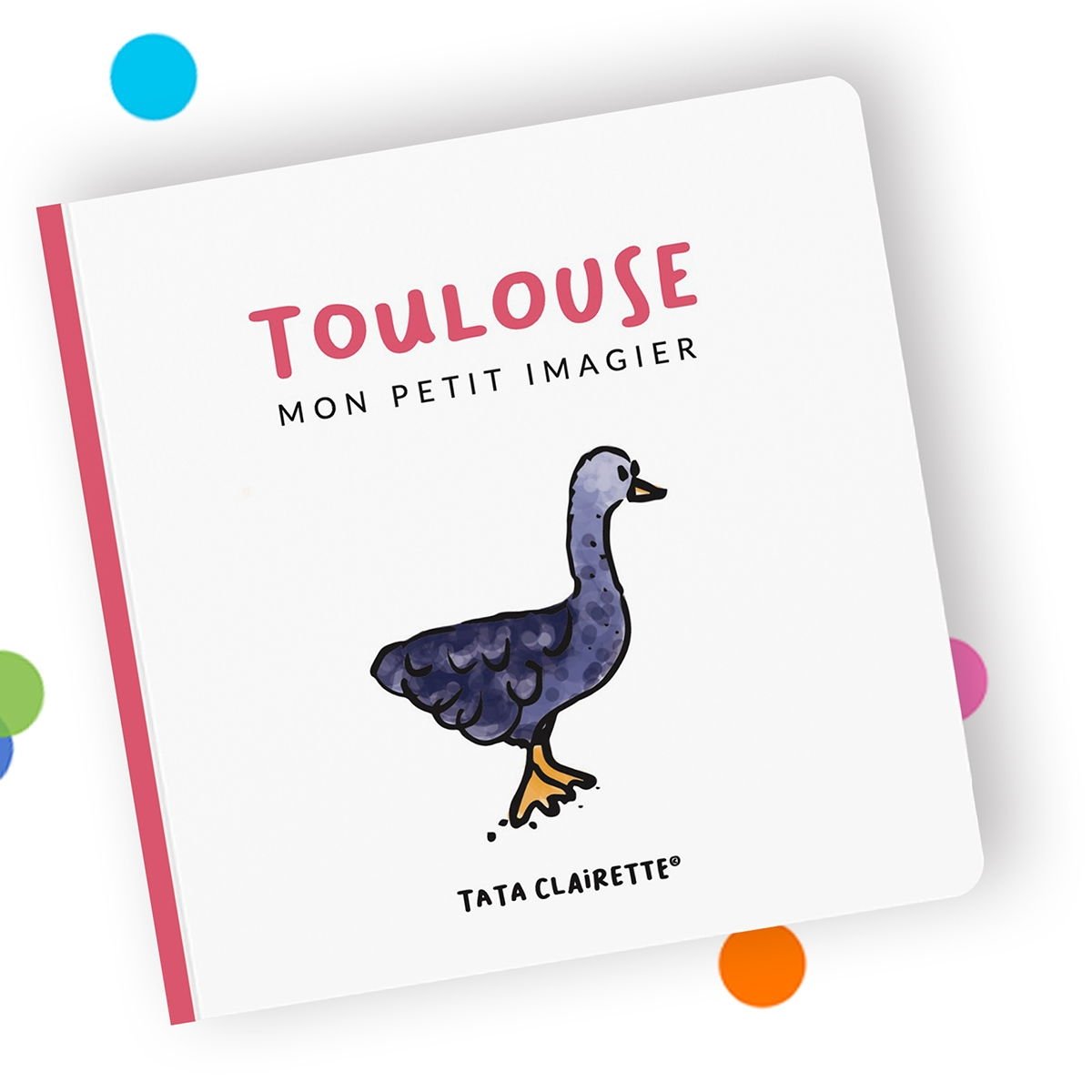 Imagier villes & régions Tata Clairette - Illustrations faites main - Éveil et découverte locale