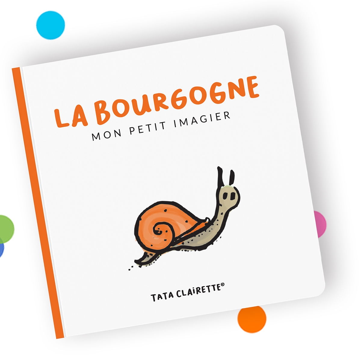 Imagier villes & régions Tata Clairette - Illustrations faites main - Éveil et découverte locale