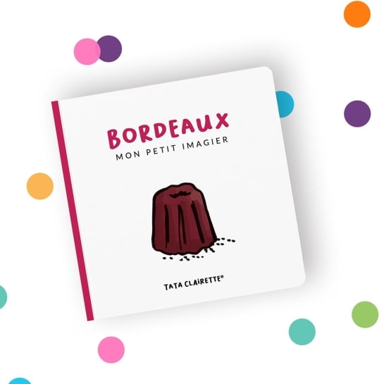 Imagier villes & régions Tata Clairette - Illustrations faites main - Éveil et découverte locale