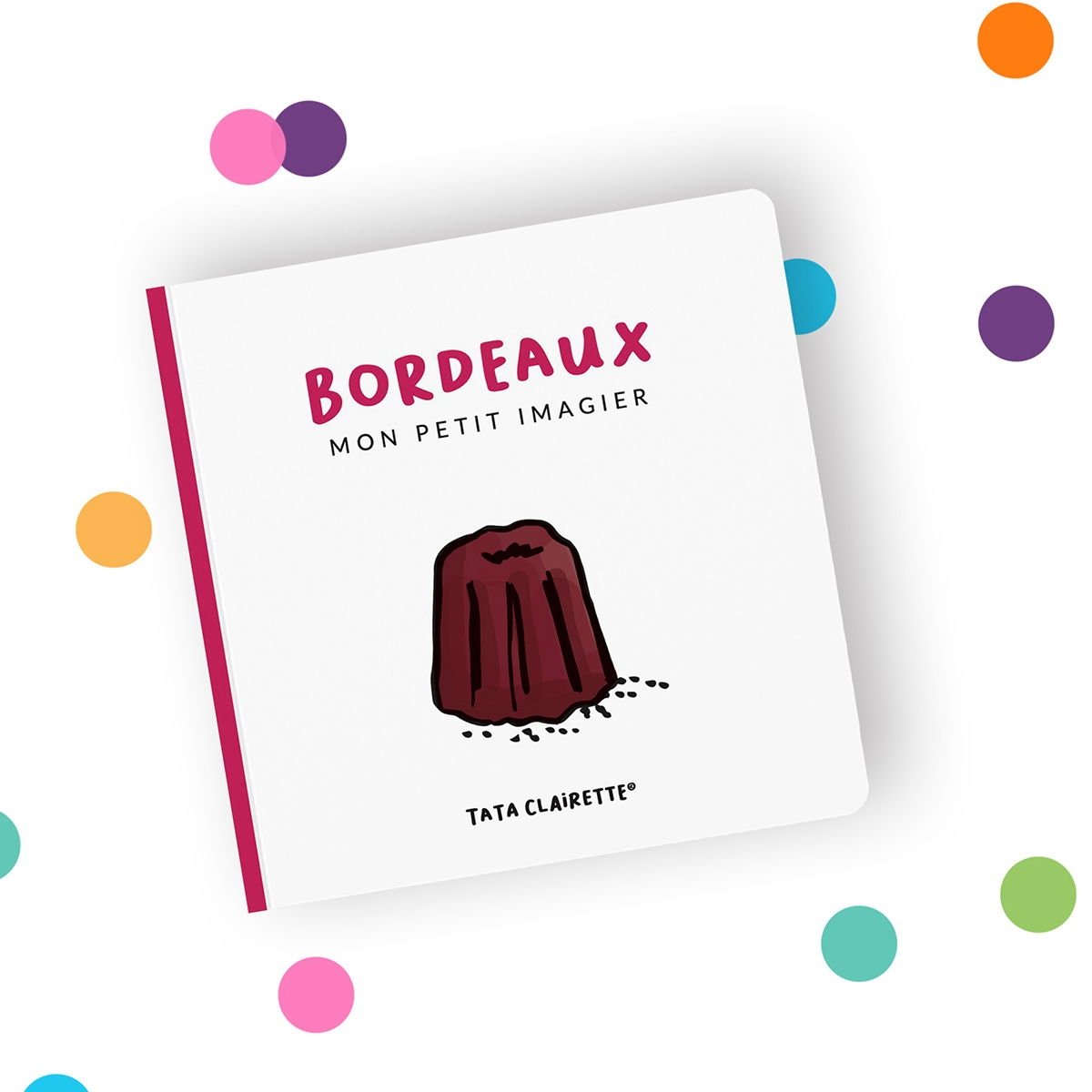 Imagier villes & régions Tata Clairette - Illustrations faites main - Éveil et découverte locale