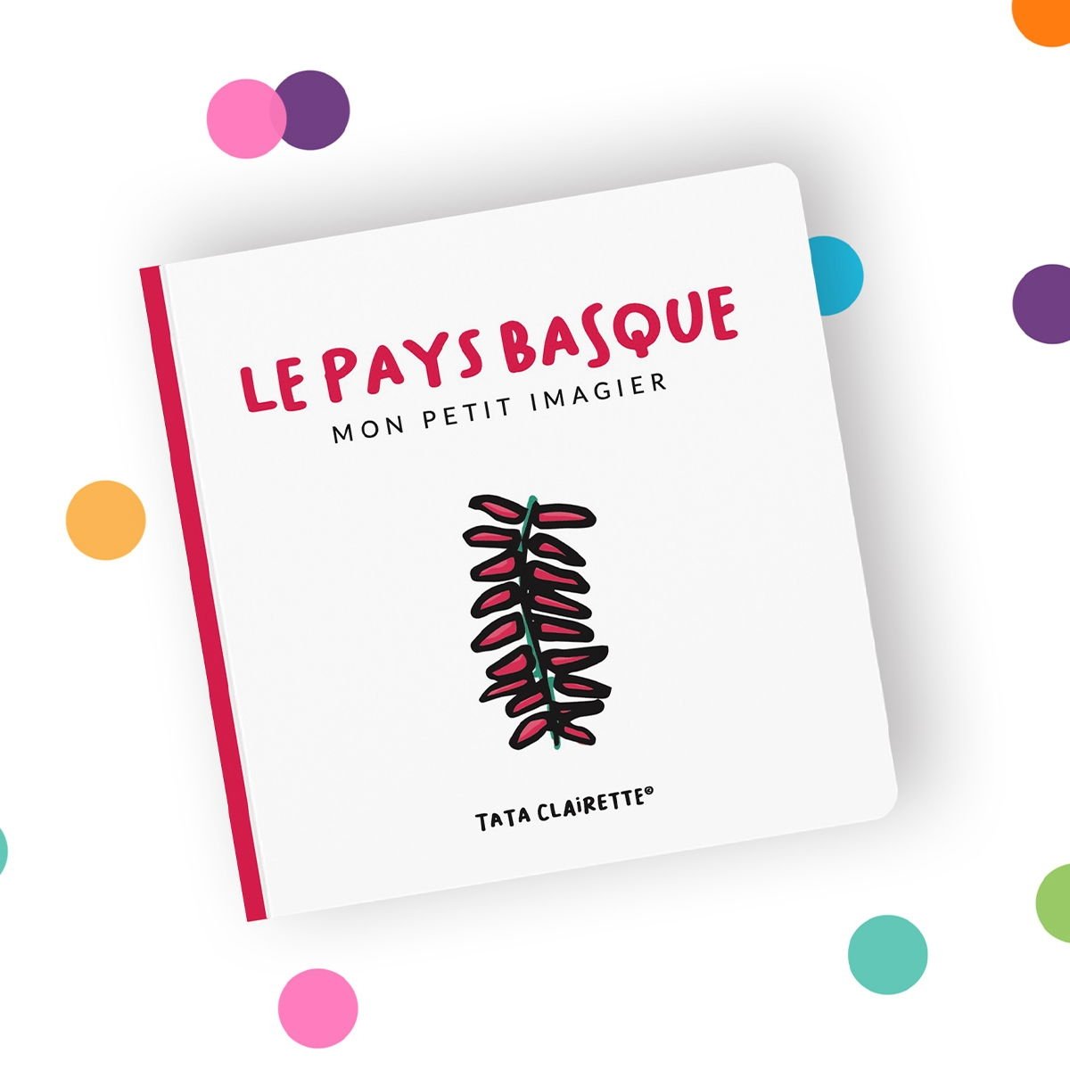 Imagier villes & régions Tata Clairette - Illustrations faites main - Éveil et découverte locale
