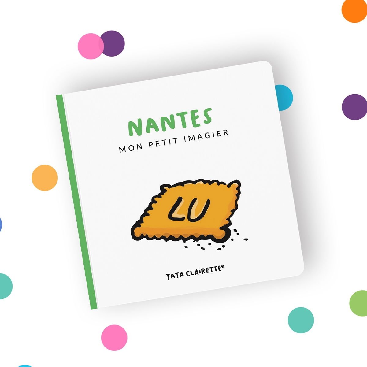 Imagier villes & régions Tata Clairette - Illustrations faites main - Éveil et découverte locale