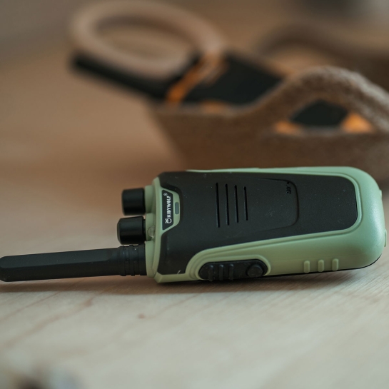 Talkie-Walkie Enfant Kidywolf - Communication Longue Portée 6 km | Jouet Espion Rechargeable USB-C