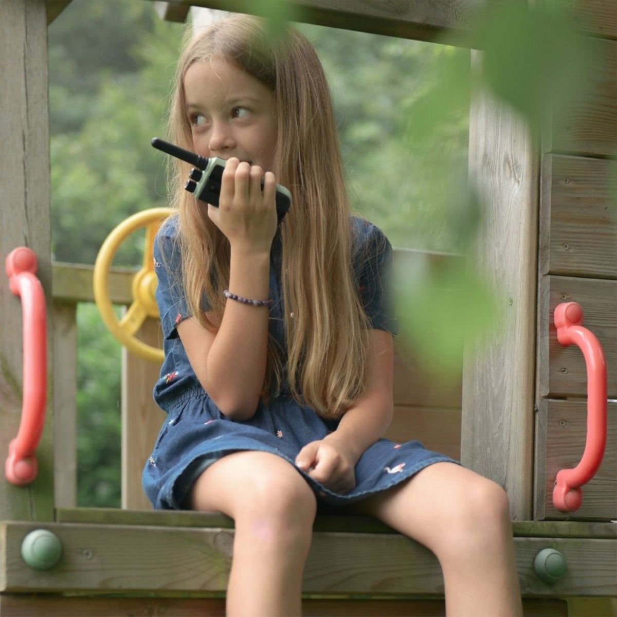 Talkie-Walkie Enfant Kidywolf - Communication Longue Portée 6 km | Jouet Espion Rechargeable USB-C