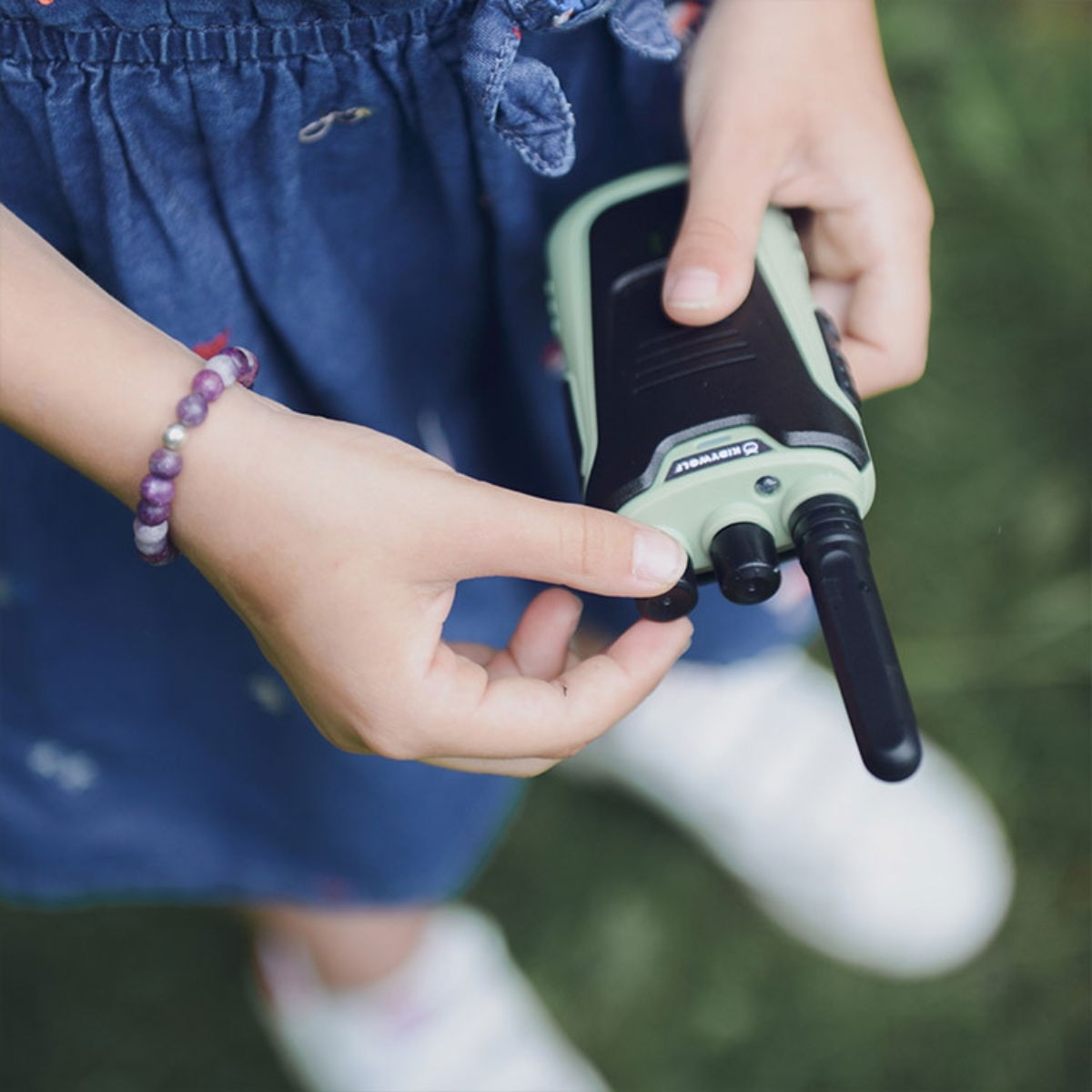 Talkie-Walkie Enfant Kidywolf - Communication Longue Portée 6 km | Jouet Espion Rechargeable USB-C (Kidywolf) - Image 4