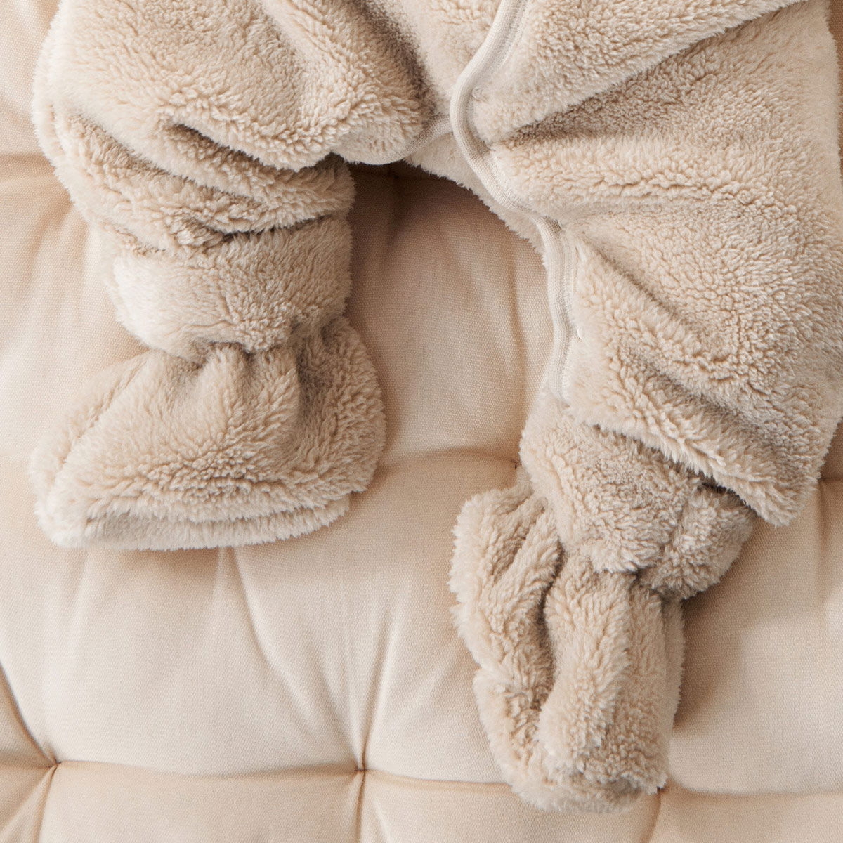 Liewood - Coffret naissance moufles & chaussons Liewood - 100% coton ultra doux - Cadeau bébé cocooning - 3 mois - Beige - 3 mois - Beige