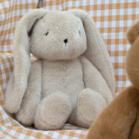 Peluche veilleuse Liewood - Lapin ou ourson LED - Bruits blancs apaisants - Recharge USB