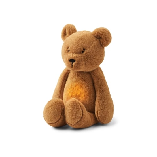 Peluche veilleuse Liewood - Lapin ou ourson LED - Bruits blancs apaisants - Recharge USB
