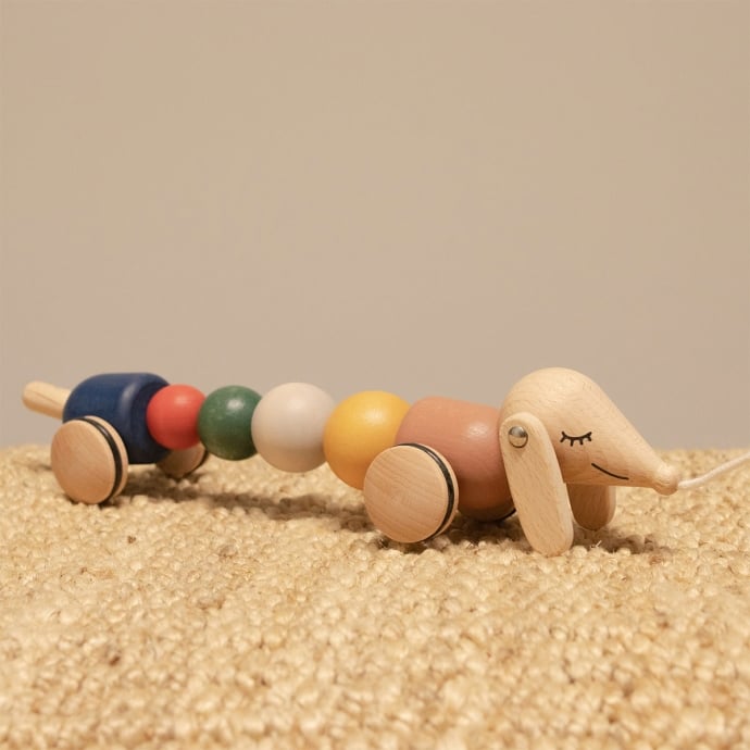 Jouet teckel à tirer Liewood - Les Raffineurs