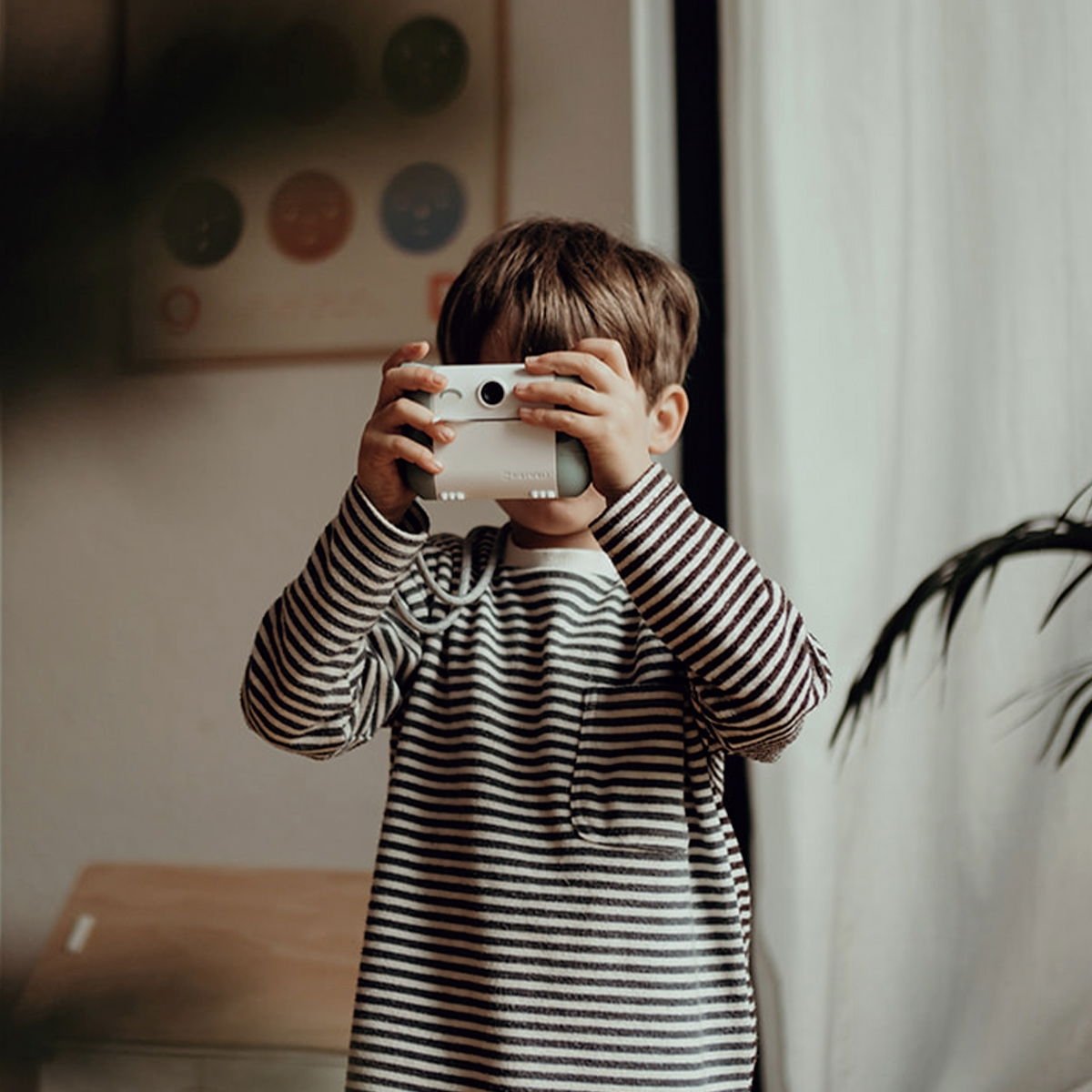 Appareil Photo Instantané Enfant Kidywolf - Impression Thermique | Caméra Selfie & Stockage SD - USB-C