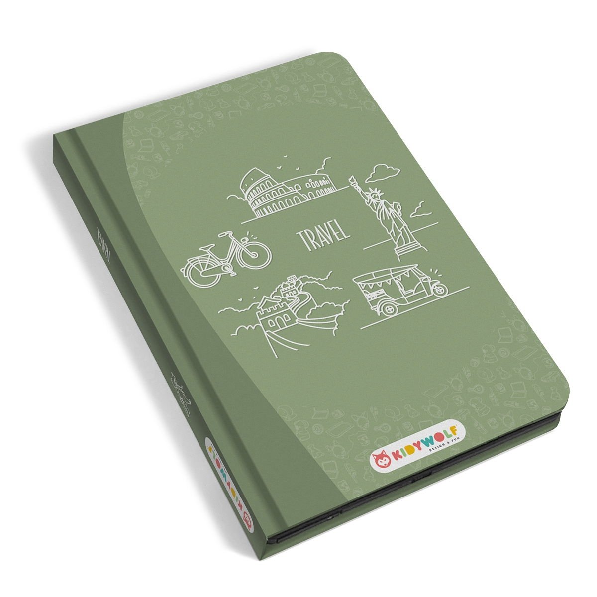 Livre à Dessin Lumineux Kidywolf - Tablette Éducative Nomade | Stylet & Illustrations | Fonctionne à Piles