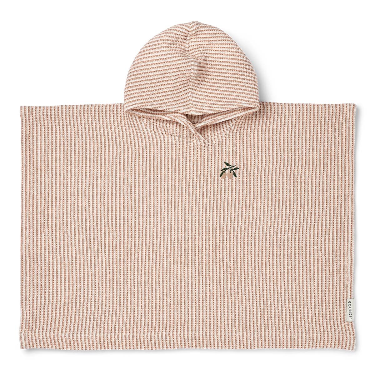 Poncho de bain Liewood – Coton biologique gaufré, doux & absorbant – Enfant, plage & sortie de bain