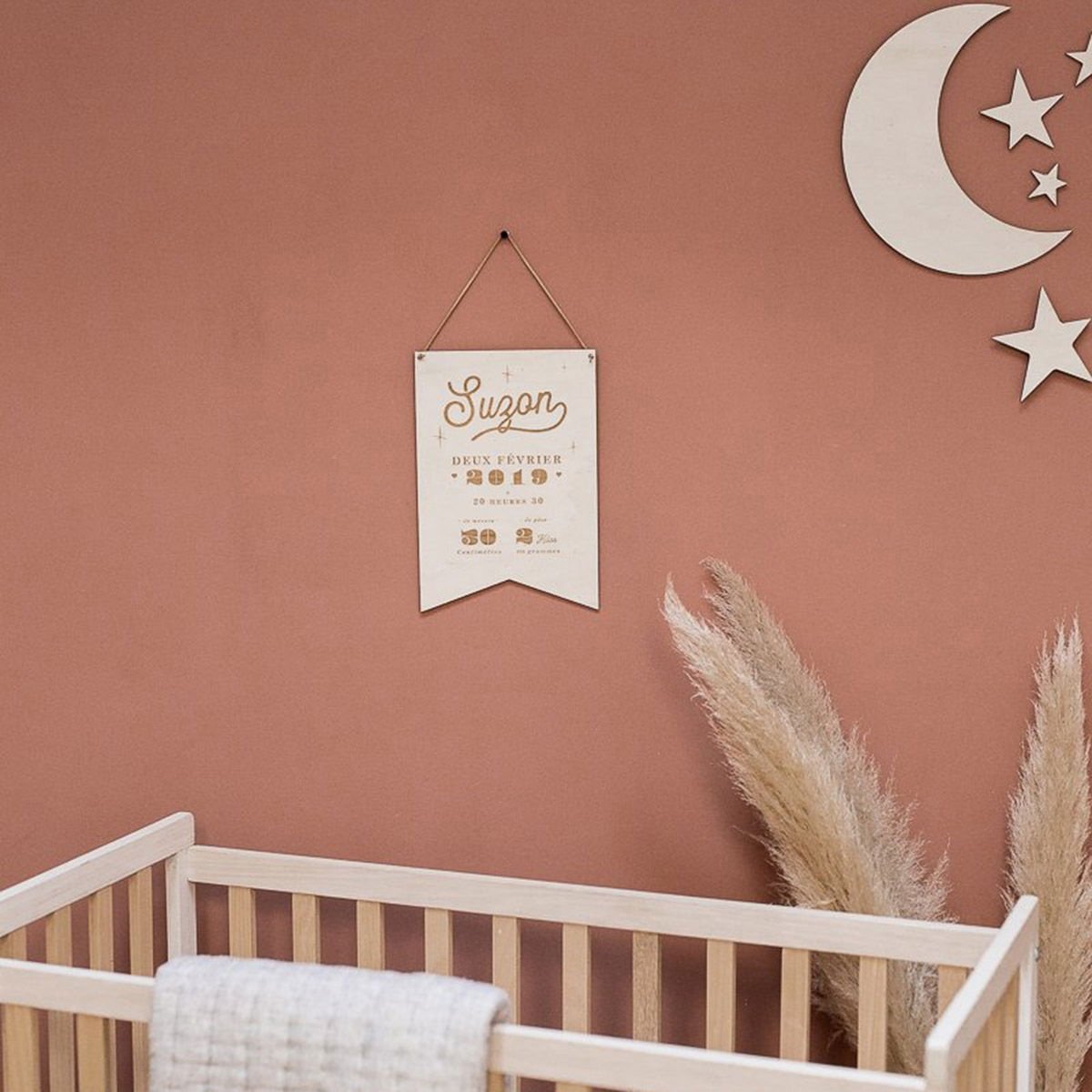 Etendard de naissance personnalisé - Les Raffineurs